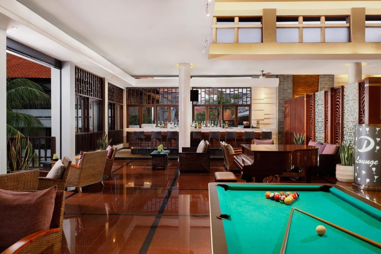 Bali Dynasty Resort กูตา ภายนอก รูปภาพ The interior of the hotel